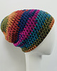 czapki damskie Kolorowa gruba czapka smerf ręcznie robiona 2