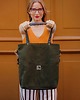 torby na ramię Torba w kolorze khaki z nubuku 4