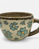kubki Ceramiczny kubek z kwiatkami 3