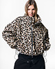 kurtki damskie Kurtka bomber leopard heavy jacket 1