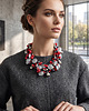 kolie Naszyjnik Industrial Red 6