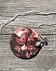 wisiory Wisiorek porcelanowy - Granat 3