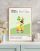plakaty PLAKAT mojito koktajl drink grafika ilustracja do kuchni 2