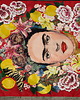 torby na ramię Frida Kahlo ręcznie malowana torba na zakupy 4
