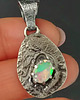 wisiory Opal w korze drzewa- wisiorek 1