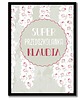 plakaty Dla przedszkolanki prezent, plakat A4 z ramką 1