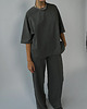 t-shirt damskie T-shirt Chillout graphite crew neck 3
