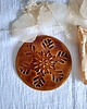 dekoracje świąteczne Ceramiczna ozdoba świąteczna płatek śniegu 3