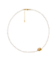 chokery Pearl Choker / Perłowy choker złoty 1