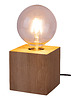lampy stołowe Lampa Stołowa Trongo drewniana 4