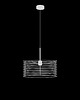 lampy wiszące Druciana lampa wisząca do salonu w stylu industrialnym CLIZA 5