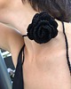 chokery Choker kwiatka róża bawełna 1