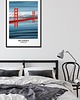 plakaty Plakat San Francisco - z serii CITY 3