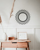 Ozdoby na ścianę Minimalistyczna dekoracja ścienna boho kwiat - słońce 2
