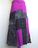 spódnice maxi Długa patchworkowa spódnica jeans r.42 2