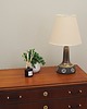 lampy stołowe Lampka nocna, duński design, lata 60, produkcja: Frank Keramik 2