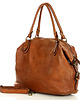 torby na ramię Torba biznesowa bowling retro bag skórzana - MARCO MAZZINI brąz camel 6