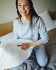 bluza bez kaptura damska Bluza KLASYK melanż 1