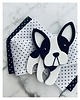 broszki Kolekcja Pop Art Dog Brosza z Buldogiem  1 szt 2