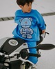 bluzy dla chłopców Dres oversize Blue  Teddy 9