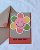 kartki scrapbooking Flower Power. Hippie zaproszenia urodzinowe 9