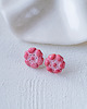 kolczyki ceramiczne Kolczyki porcelanowe HIBISCUS 1