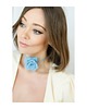 chokery Niebieski choker 5
