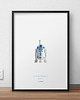 plakaty Star Wars - R2D2 - plakat 50x70 cm 2