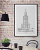 plakaty Plakat Inspirujące Miasta - Warszawa 1
