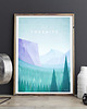 plakaty Yosemite - vintage plakat 1