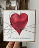kartki scrapbooking Wyjątkowa kartka na walentynki - walentynka z sercem dla Ciebie Kochanie z wy 1
