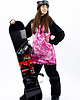 bluza z kapturem damska Damska Bluza Snowboard DR.CROW Marble Pink 3