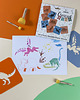 gry edukacyjne dla dzieci Szablony do rysowania dla dzieci (8 szt.) // DINOZAURY 1