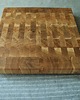 deski do krojenia i tace Dębowa deska do krojenia w stylu End Grain. Sztorcowy blok do krojenia. 7