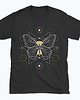 t-shirty męskie Koszulka - Święta geometria - Motyle z gwiezdnym ornamentem 1