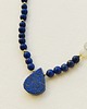 kolie Lapis lazuli i Cytryn Naszyjnik 3