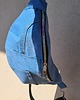 saszetka nerka Nerka niebieska jeans handmade 4