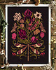 plakaty Kwiaty i ważka, plakat botaniczny, plakat kwiaty, plakat ważka 2