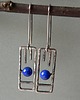 kolczyki srebrne Kolczyki srebrne -lapis lazuli-kulki- 3