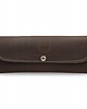 piórniki Etui na długopisy Piórnik skórzany tuba futerał Brązowy Parker Quality 1
