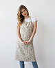 fartuchy kuchenne Lniany fartuszek classic WILD FLOWERS 1