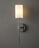 kinkiety Lampa ścienna DARLING czarny połysk 53 cm 2