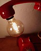 lampy stołowe Lampa Czerwony Ericsson  4