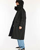 płaszcze i kurtki męskie Parka Longline Hoodie Oversize black ocieplana 2