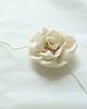 chokery Jedwabny kremowy choker 2