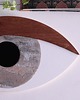 Ozdoby na ścianę Oko 3D planet 1/124 2