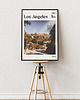 plakaty Minimalistyczny plakat Los Angeles USA  - Do salonu, sypialni, biura 1