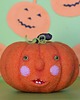 dodatki - różne Wełniana dynia,hallowen 4