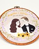 Ślub - inne Personalizowana pamiątka ślubna/rocznicowa, haft w oprawie vintage 5