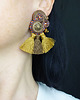 kolczyki soutache Etniczne kolczyki boho z chwostami 3